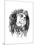 Bob Marley-Octavian Mielu-Mounted Art Print