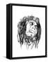 Bob Marley-Octavian Mielu-Framed Stretched Canvas