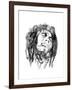 Bob Marley-Octavian Mielu-Framed Art Print