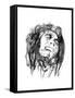 Bob Marley-Octavian Mielu-Framed Stretched Canvas