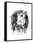 Bob Marley-Octavian Mielu-Framed Stretched Canvas