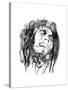 Bob Marley-Octavian Mielu-Stretched Canvas