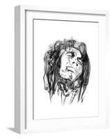 Bob Marley-Octavian Mielu-Framed Art Print