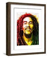 Bob Marley-Enrico Varrasso-Framed Art Print