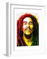 Bob Marley-Enrico Varrasso-Framed Art Print