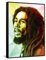 Bob Marley-Enrico Varrasso-Framed Stretched Canvas