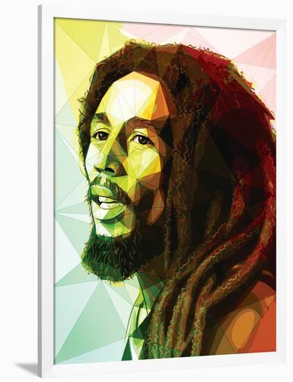 Bob Marley-Enrico Varrasso-Framed Art Print