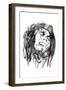 Bob Marley-O.M.-Framed Giclee Print