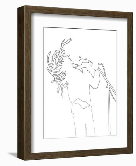 Bob Marley-Logan Huxley-Framed Art Print