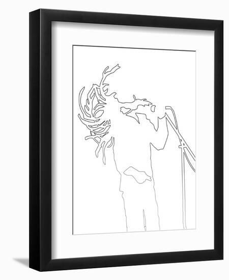 Bob Marley-Logan Huxley-Framed Art Print