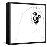 Bob Marley-Logan Huxley-Framed Stretched Canvas