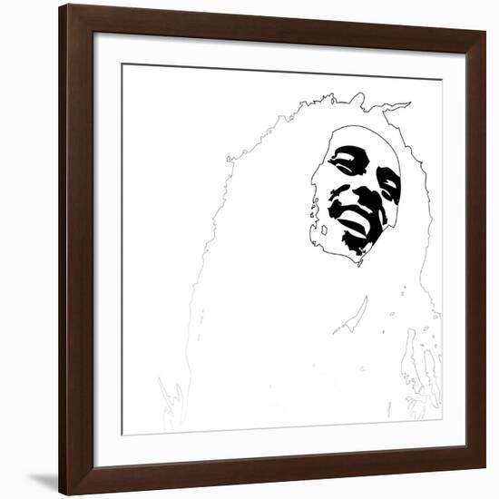 Bob Marley-Logan Huxley-Framed Art Print