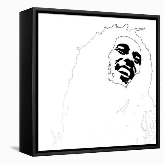 Bob Marley-Logan Huxley-Framed Stretched Canvas