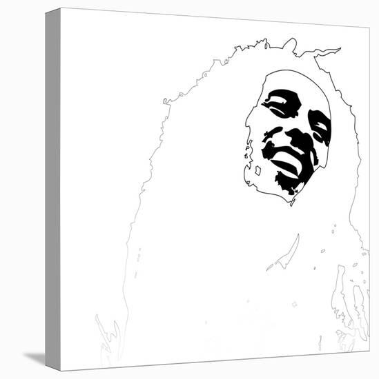 Bob Marley-Logan Huxley-Stretched Canvas