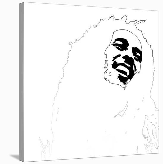 Bob Marley-Logan Huxley-Stretched Canvas