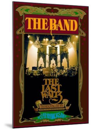 the band last waltz (RARE!!オリジナルポスター送料込） bob-masse-the-band-the-last-