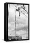 Bob Richards Winning the Gold Medal for the Pole Vault in the 1956 Melbourne Olympics-null-Framed Stretched Canvas
