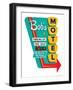 Bob's Motel-JJ Brando-Framed Art Print