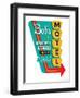 Bob's Motel-JJ Brando-Framed Art Print