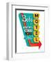 Bob's Motel-JJ Brando-Framed Art Print