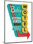 Bob's Motel-JJ Brando-Mounted Art Print