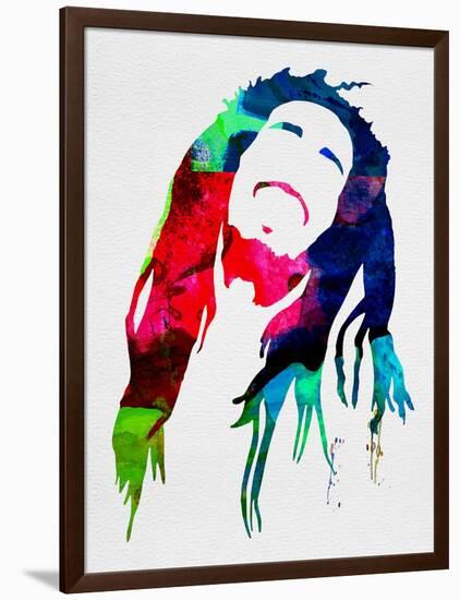 Bob Watercolor-Lora Feldman-Framed Art Print