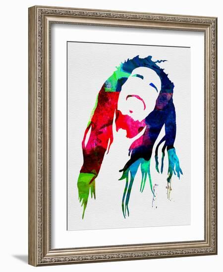 Bob Watercolor-Lora Feldman-Framed Art Print