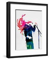 Bob Watercolor-Lora Feldman-Framed Art Print