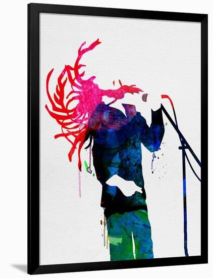 Bob Watercolor-Lora Feldman-Framed Art Print