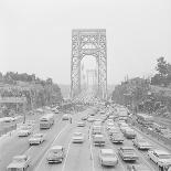 Traffic on George Washington Bridge-Bob Wendlinger-Laminated Photographic Print