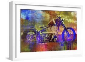 Bobber Moto-Greg Simanson-Framed Giclee Print