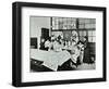 Bobbin Lace and Embroidery Class, Northern Polytechnic, London, 1907-null-Framed Photographic Print