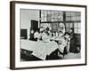 Bobbin Lace and Embroidery Class, Northern Polytechnic, London, 1907-null-Framed Photographic Print