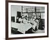 Bobbin Lace and Embroidery Class, Northern Polytechnic, London, 1907-null-Framed Photographic Print