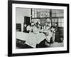 Bobbin Lace and Embroidery Class, Northern Polytechnic, London, 1907-null-Framed Photographic Print