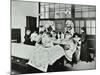 Bobbin Lace and Embroidery Class, Northern Polytechnic, London, 1907-null-Mounted Photographic Print