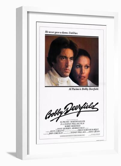 Bobby Deerfield, Al Pacino, Marthe Keller, 1977-null-Framed Art Print