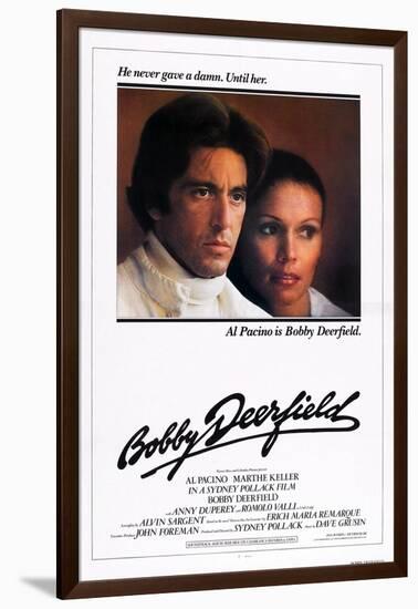 Bobby Deerfield, Al Pacino, Marthe Keller, 1977-null-Framed Art Print