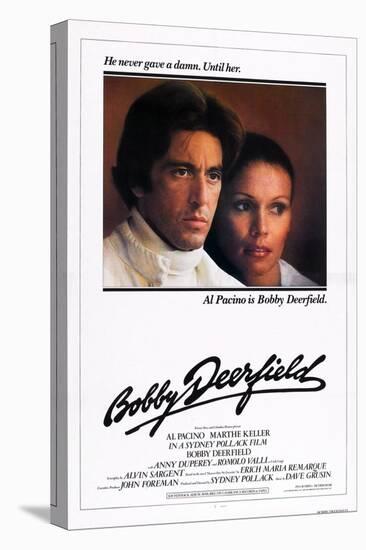 Bobby Deerfield, Al Pacino, Marthe Keller, 1977-null-Stretched Canvas