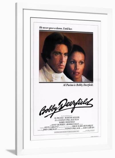 Bobby Deerfield, Al Pacino, Marthe Keller, 1977-null-Framed Art Print