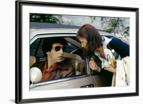 Bobby Deerfield by Sydney Pollack with Al Pacino, Marthe Keller, 1977 (photo)-null-Framed Photo