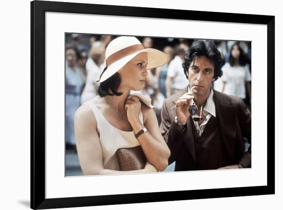 Bobby Deerfield by Sydney Pollack with Marthe Keller, Al Pacino, 1977 (photo)-null-Framed Photo