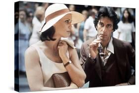 Bobby Deerfield by Sydney Pollack with Marthe Keller, Al Pacino, 1977 (photo)-null-Stretched Canvas