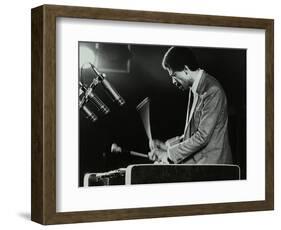 Bobby Hutcherson Playing the Vibraphone at the Bracknell Jazz Festival, Berkshire, 1983-Denis Williams-Framed Photographic Print