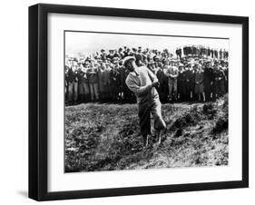 Bobby Jones at the British Amateur Golf Championship at St. Andrews, Scotland, June 1930-null-Framed Art Print