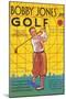 Bobby Jones Golf Magazine-null-Mounted Art Print