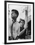 Bobby Kennedy, Chief Counsel of Sen. Comm. on Labor and Management, with Bro, Ma Sen. John Kennedy-Paul Schutzer-Framed Photographic Print