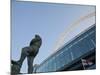 Bobby Moore Statue at Wembley Stadium, Brent, London, England-Jane Sweeney-Mounted Photographic Print