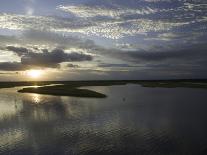 Aerial Sunset over North Pensacola FL-Bobby R Lee-Photographic Print