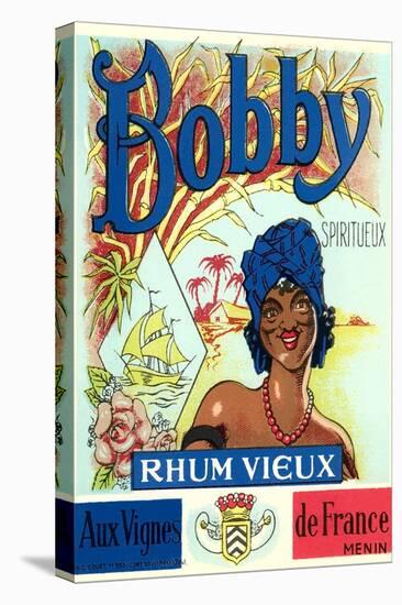 Bobby, Rhum Vieux Label-null-Stretched Canvas